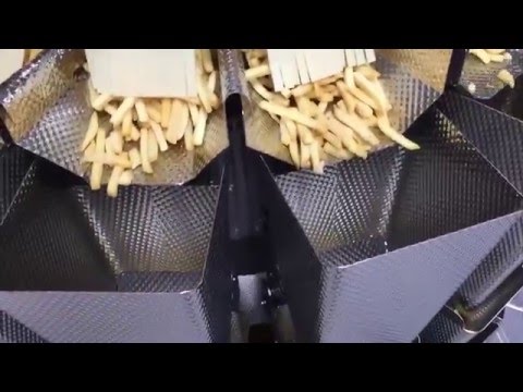 Multihead Frozen French Fries Packaging Machine