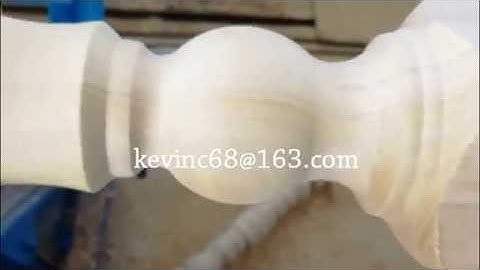 Máy tiện gỗ CNC máy chà nhám gỗ trụ cầu thang gỗ công cụ xử lý thanh xử lý