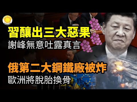 🔥🍇习近平酿出三大恶果 谢峰无意吐露真言；俄第二大钢铁厂被炸！欧洲将脱胎换骨；太生动！拜登演说 众院议长强生表情包：白眼、叹气 … 中国芯片被拜登压着打 习近平发狠大撒币【阿波罗网CG】