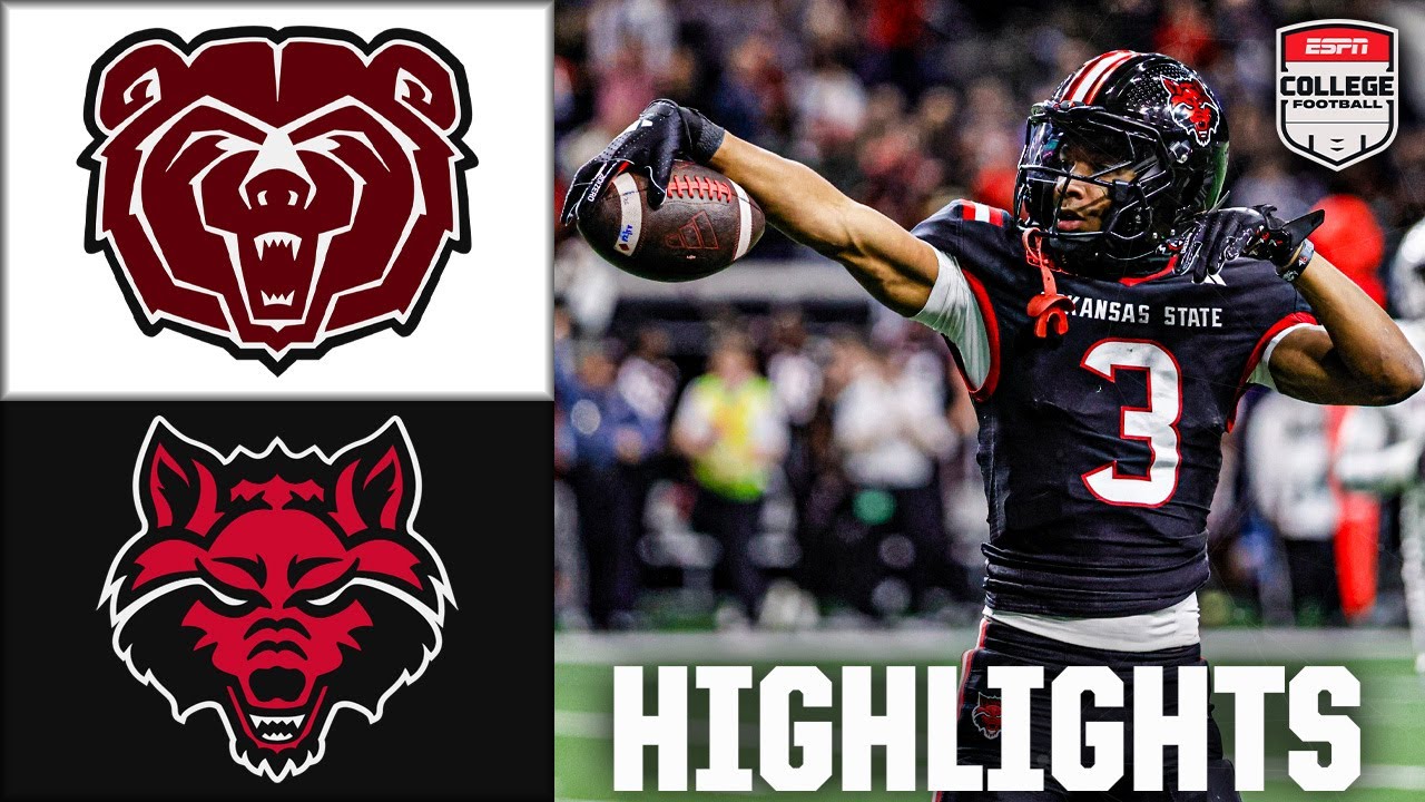 Xbox Bowl: Missouri State Bears vs. Arkansas State Red Wolves | Full ...