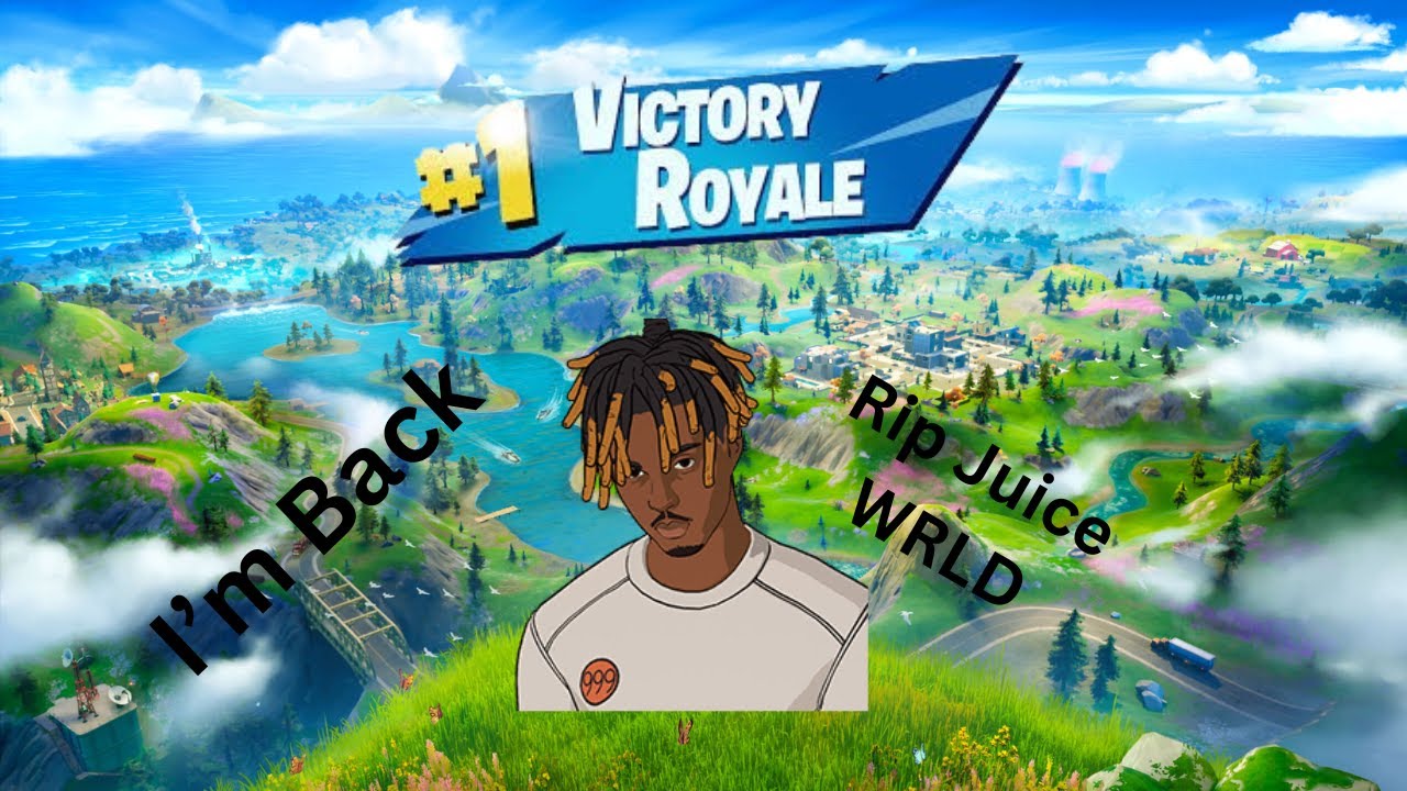 Playing as Juice WRLD in Fortnite. - YouTube