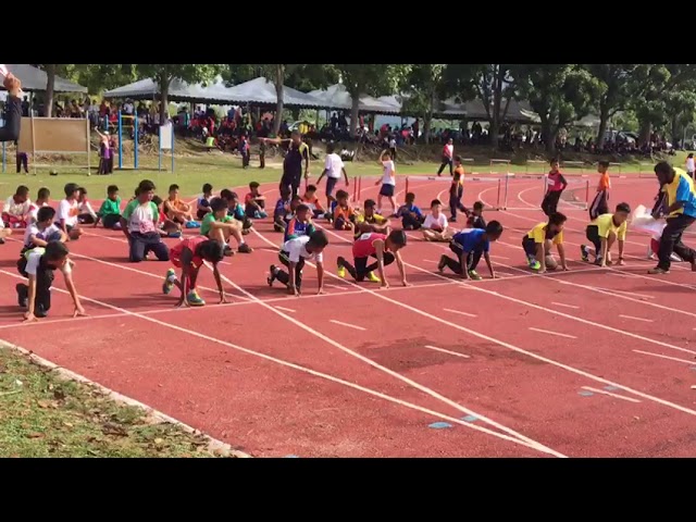 Acara 100m Pecut Lelaki Bawah 11 Tahun MSSD Kampar/Gopeng 2018 class=