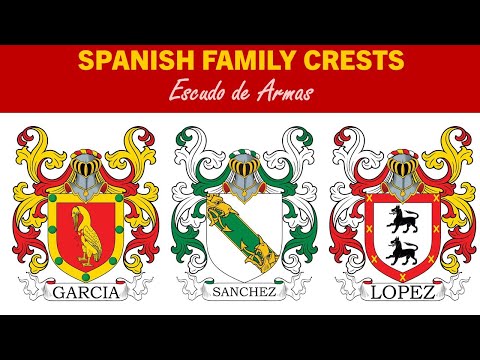 स्पेनिश परिवार क्रेस्ट