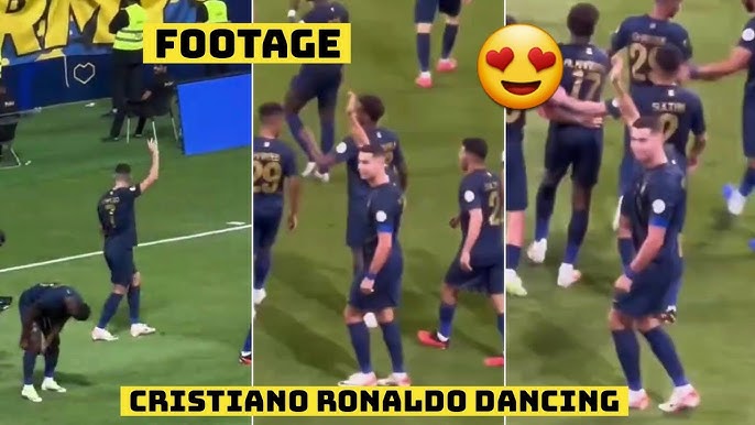 Cristiano Ronaldo celebrates Saudi Founding Day with Al Nassr Club on Make  a GIF