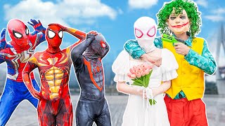 PRO 5 SUPERHERO TEAM #435 Spider man Became a Superheroes To Save the World ! Deadpool & Wolverin
