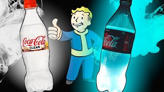 Cómo hice una Coca-Cola transparente y una Nuka Cola Cuántica