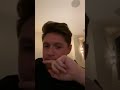 Niall horan instagram live  march 13 2020