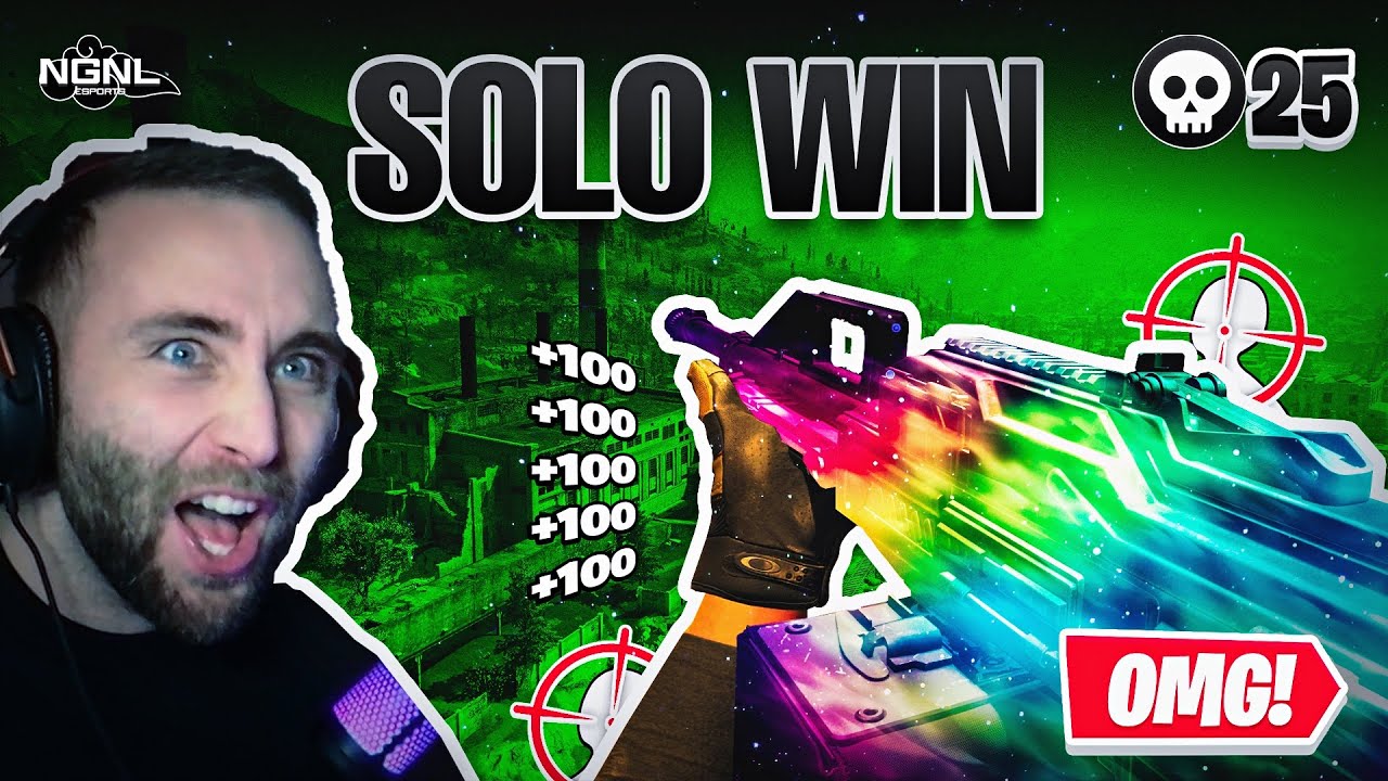 25 Kills in SOLO's w/ PULEMYOT 762 | @xCaptainDaddy