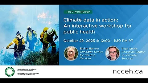 Climate data in action: An interactive workshop for public health