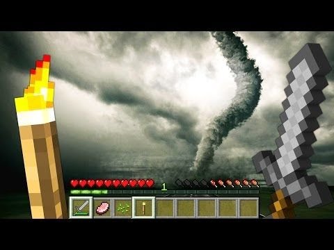 Minecraft Mod Tornado(Local Weather, Storms & Tornadoes 1.12.2)+Tutorial