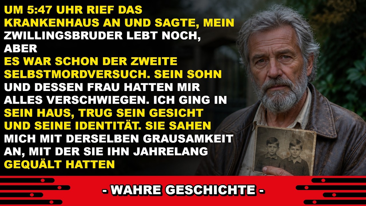 Mein Handy klingelte um 5:47 Uhr morgens. Am anderen Ende sagte eine Krankenhausschwester: „Ihr Bruder hat wiederholt: ‚Ruft nicht meinen Sohn an, er wird wütend werden.‘“ Ich stand vor einem...