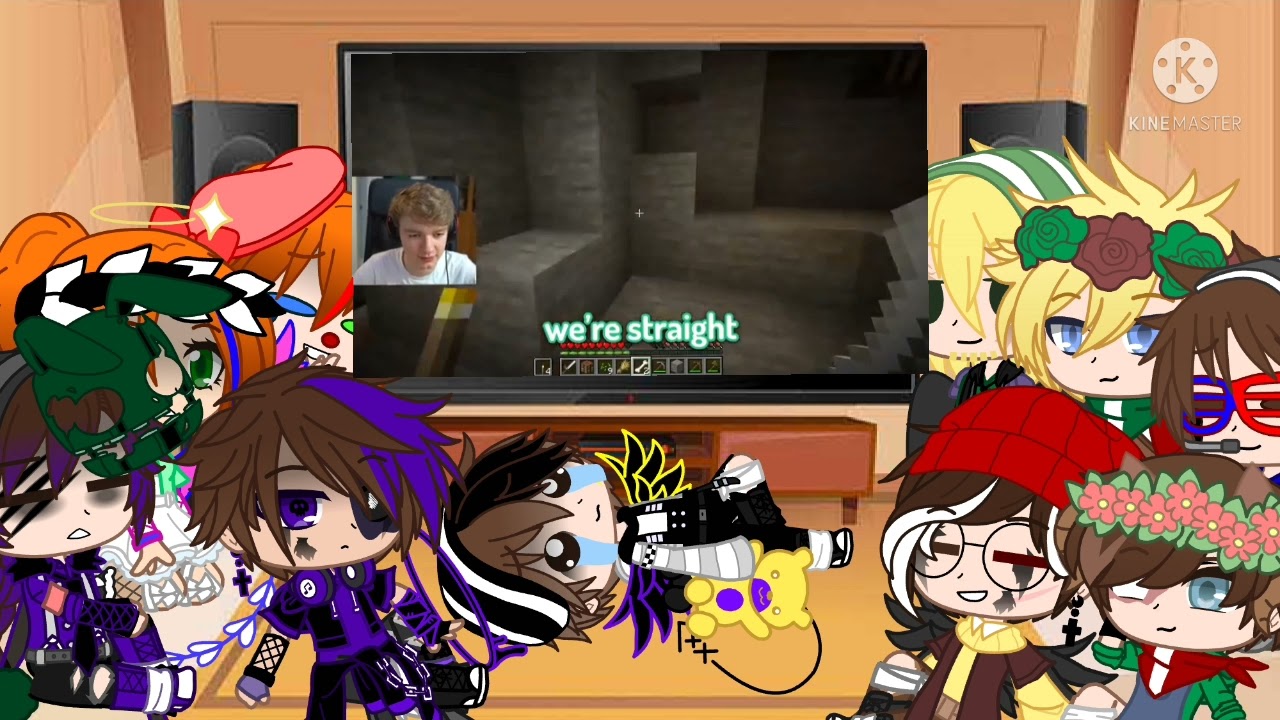 The Afton Family and of the DreamSMP react to Tommyinnits Morph Mod video||Inspired 1/3 read desc