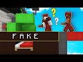 The DISAPPEARING Fake Bed Defense in Bedwars