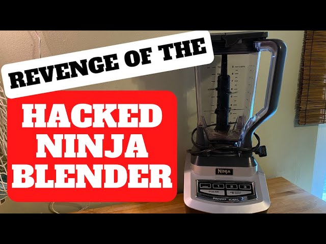 Ninja blender poses cut hazard