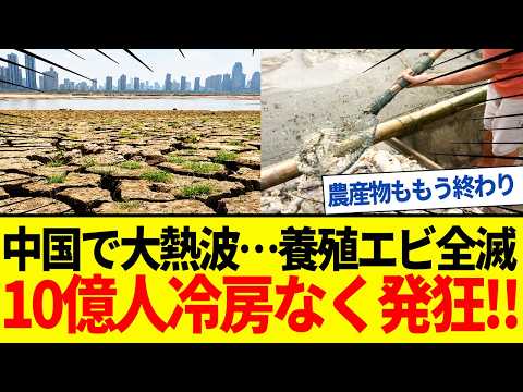 【ゆっくり解説】中国とんでもない大熱波！10億人が冷房なし…農産物も終了で国民大発狂。 - ゆっくり防衛チャンネル