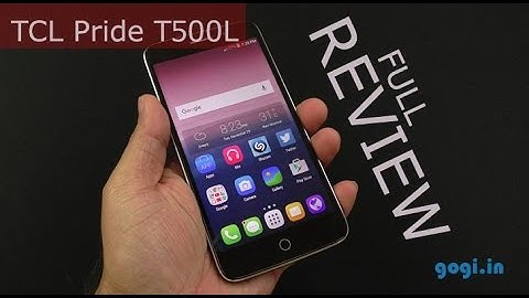 Swipe Elite Plus review / TCL Pride T500L review