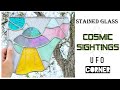 👽Greetings Earthlings!!!  GLASS Corner Piece! COSMIC SIGHTINGS