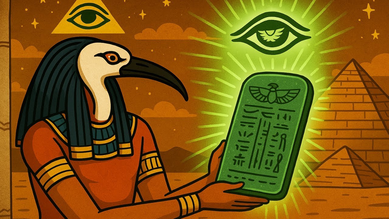 ⁣The Entire Story Of Thoth And The Emerald Tablets - Every Spiritualist Must KNOW This.