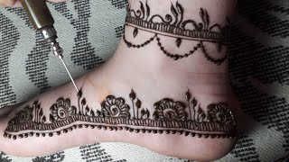 نقش حناء للرجلين خفيف وبسيط Beautiful simple mehndi design stylish hands