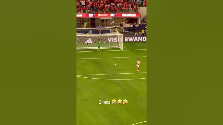 Andre Onana's penalty tactics did not work out too well in Manchester United's loss to Arsenal...😂