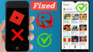 How To Solved  Black Screen In Roblox Mobile  2025.