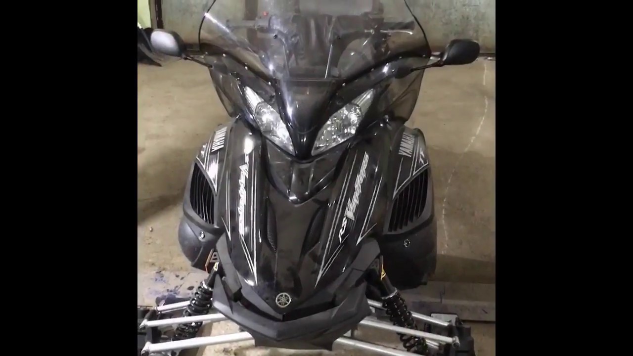 ТО снегохода YAMAHA RS VENTURE TF - YouTube