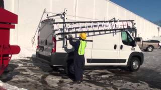 Prime Design’s Ergorack- The Drop Down Ladder Rack for the RAM Promaster
