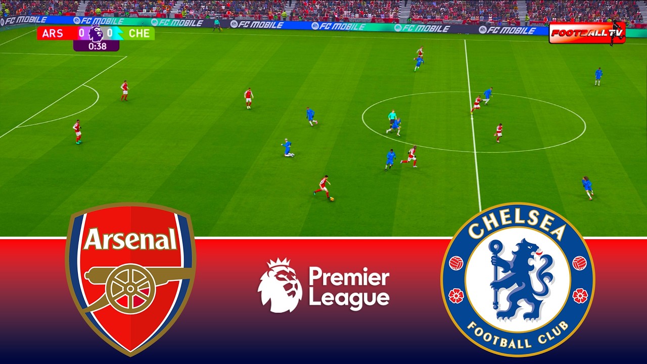 Arsenal vs Chelsea - English Premier League 2026 | Full Match All Goals | Pes 21 Gameplay