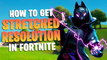 Fortnite - How To Get "STRETCHED RESOLUTION" in Chapter 2 Season 2! (TUTORIAL)