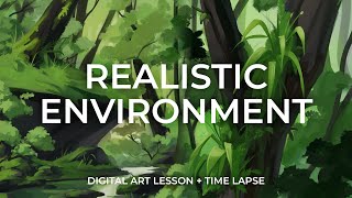 How to Draw Grass and Plants? | Digital Art Lesson & Step-by-Step Grass Tutorial [+TIPS]