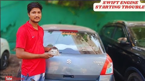 Maruti Suzuki Swift Engine Starting Trouble | Check Engine Light And Immobilizer Light Not Glowing..