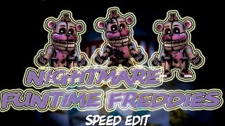 [FNAF | Speed Edit] Making Funtime Nightmare Freddies