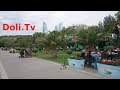 BAKU AZERBIJAN Парк Бульвар море Пальмы Высотки Исторический и современный Баку Doli Tv