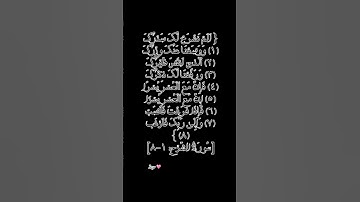 سورة الشرح🌸 #egzonibrahimi #اكسبلور #قران_كريم #تيك_توك #لايك #shortvideo