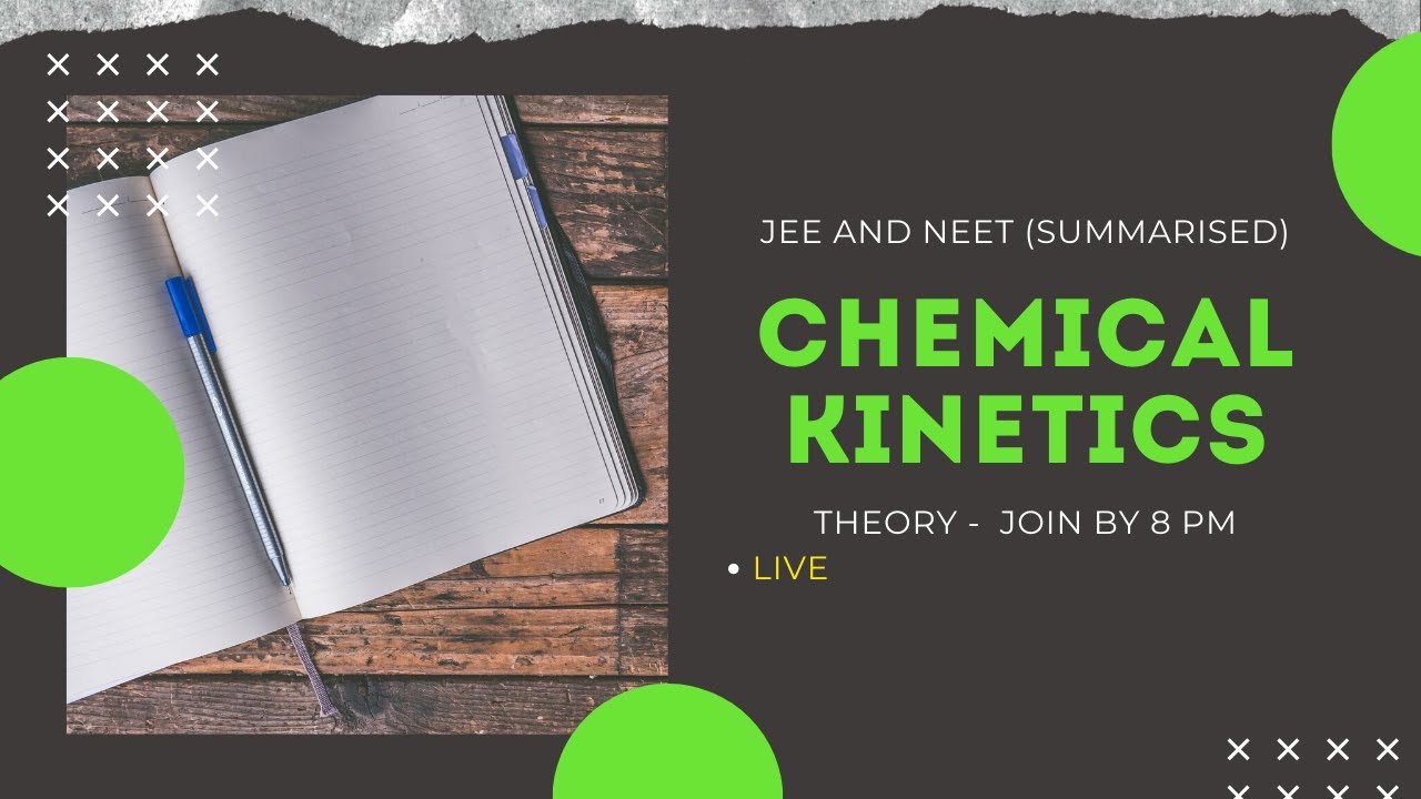 Chemical kinetics class 12 jee neet youtube
