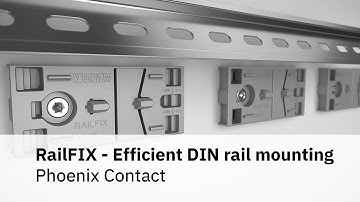 RailFIX - Efficient DIN rail mounting