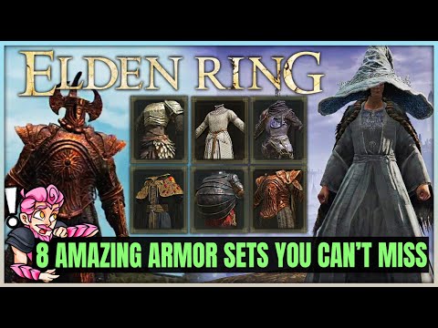 Elden Ring - 8 AMAZING Armor Sets You Don&rsquo;t Want to Miss - Best Armour Location Guide!