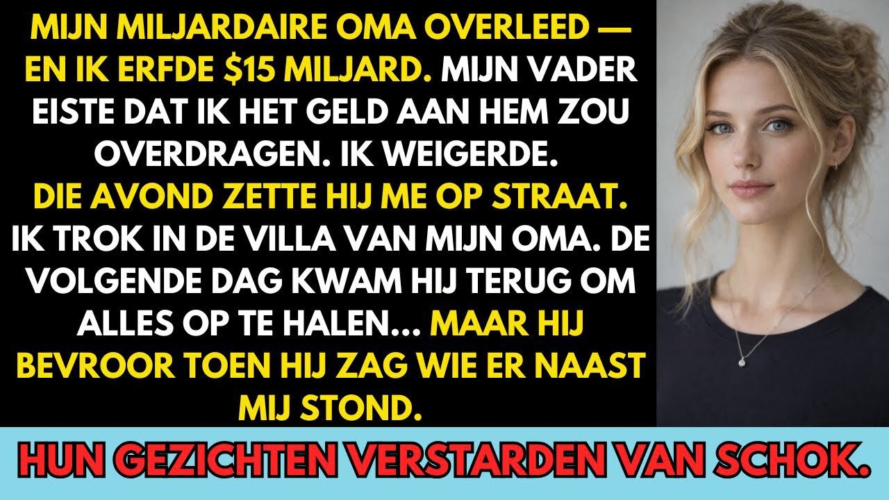 Na de dood van mijn miljardaire oma erfde ik $15 miljard — mijn vader eiste alles op 