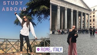 Study Abroad Vlog Week 4 | Back in Rome, Italy | Hiking, Roma Game, &amp; More!