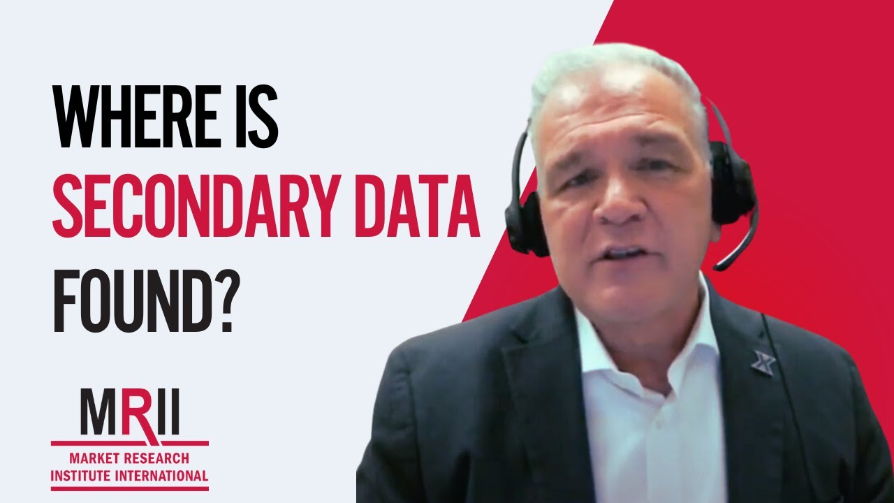 Where is Secondary Data Found