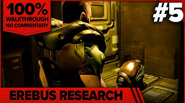 Doom 3: Resurrection of Evil 100% Cinematic Walkthrough (Hard, No Damage) 05 EREBUS RESEARCH
