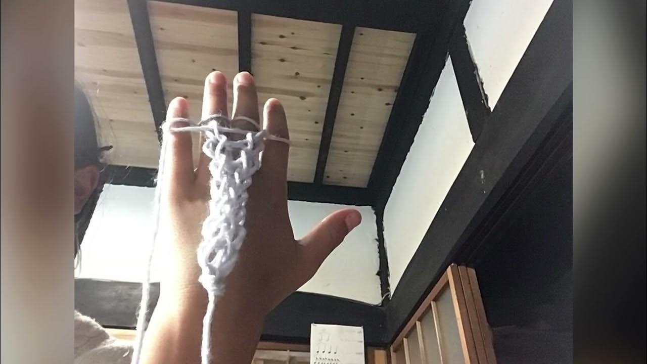 手編み 🧶 tricot a la main Hand knitting Maglieria a mano YouTube