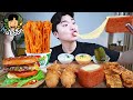 ASMR MUKBANG 햄버거 & 핫도그 & 치즈 통스팸 HAMBURGER & HOT DOG & CHEESE SPAM EATING SOUND!