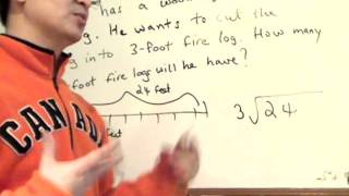 Free GED Math - Lesson 12 - Division Word Problem Math Tutor