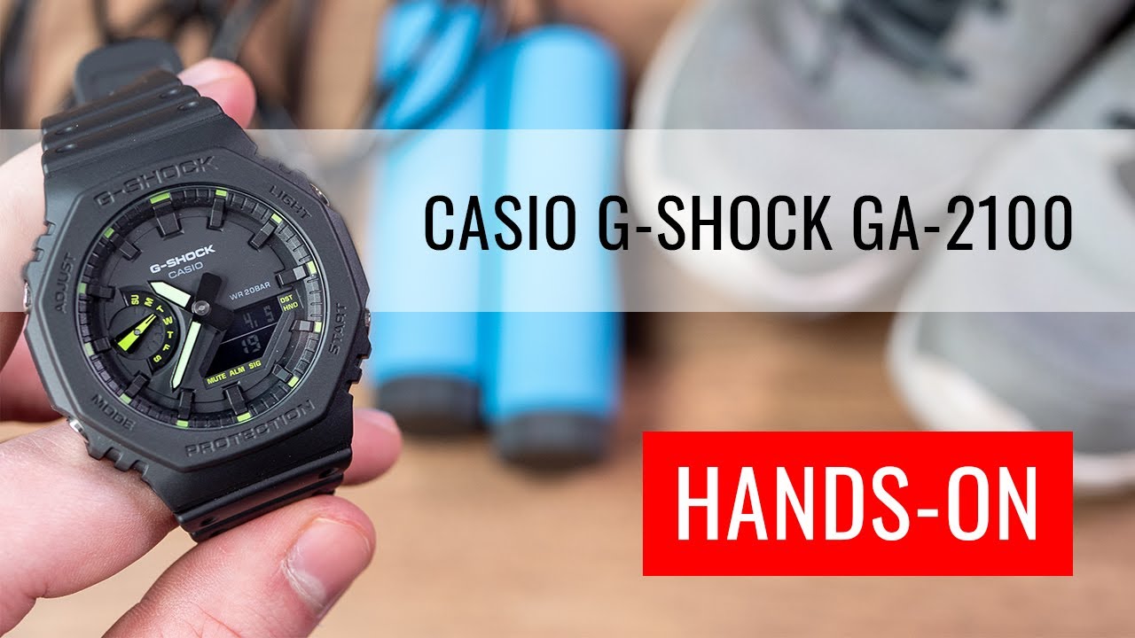 HANDS-ON: Casio G-Shock Original GA-2100-1A3ER Carbon Core Guard