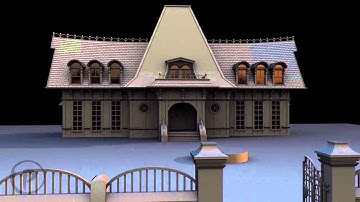 Dusk HDR Lightmap in RenderMan