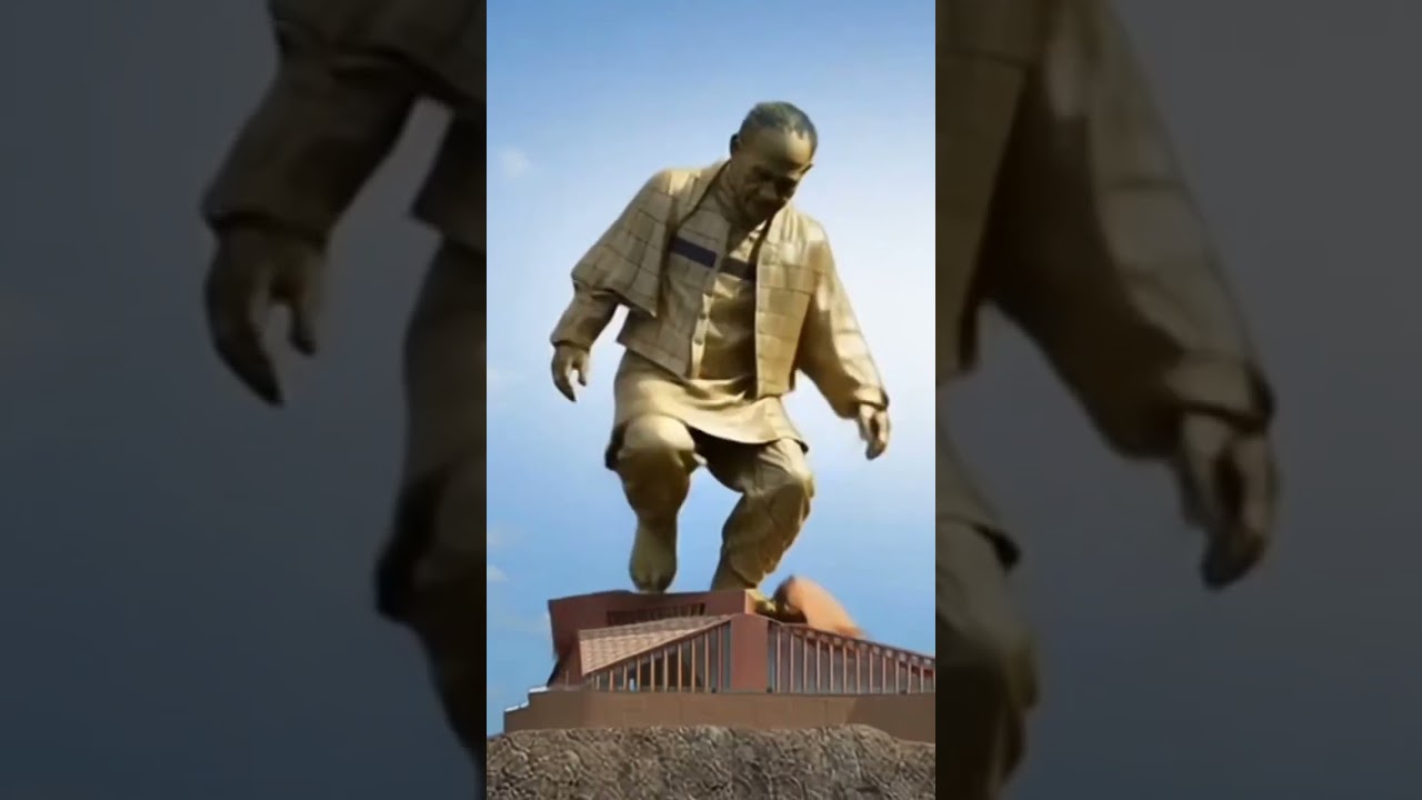Statue of unity walking now 