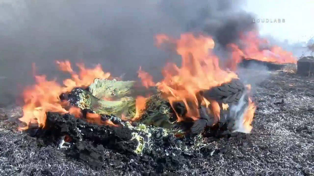 Brush Fire Threatens Homes / Perris RAW FOOTAGE - YouTube