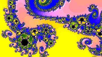 Mandelbrot Inverse z=z^7+c Fractal Zoom - 2 (4K)