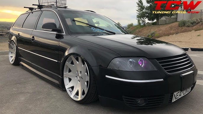 VW Passat B5.5 3BG Wagon Airride on Bentley Wheels Tuning Project